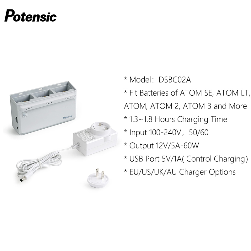 Drone Charging Hub - ATOM 2, ATOM SE, ATOM LT