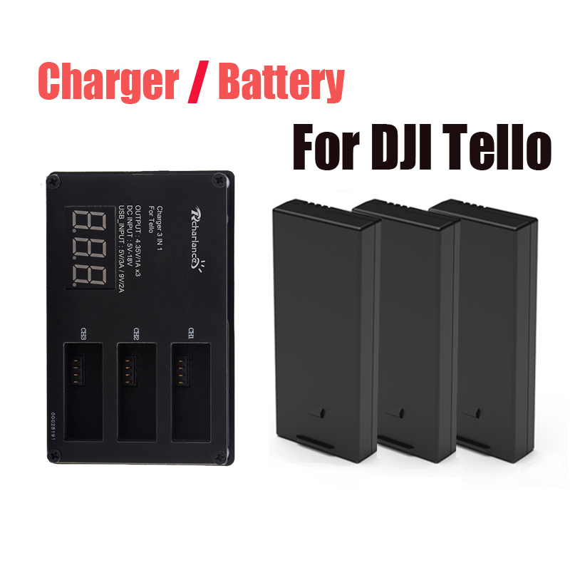 Drone Power Bank - 기존 DJI Tello 배터리/드론 Tello 배터리