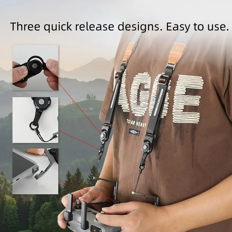 DJI RC / RC 2 리모컨용 넥 랜야드 셀프 밸런 - Drone Neck Strap 리뷰 및 가격