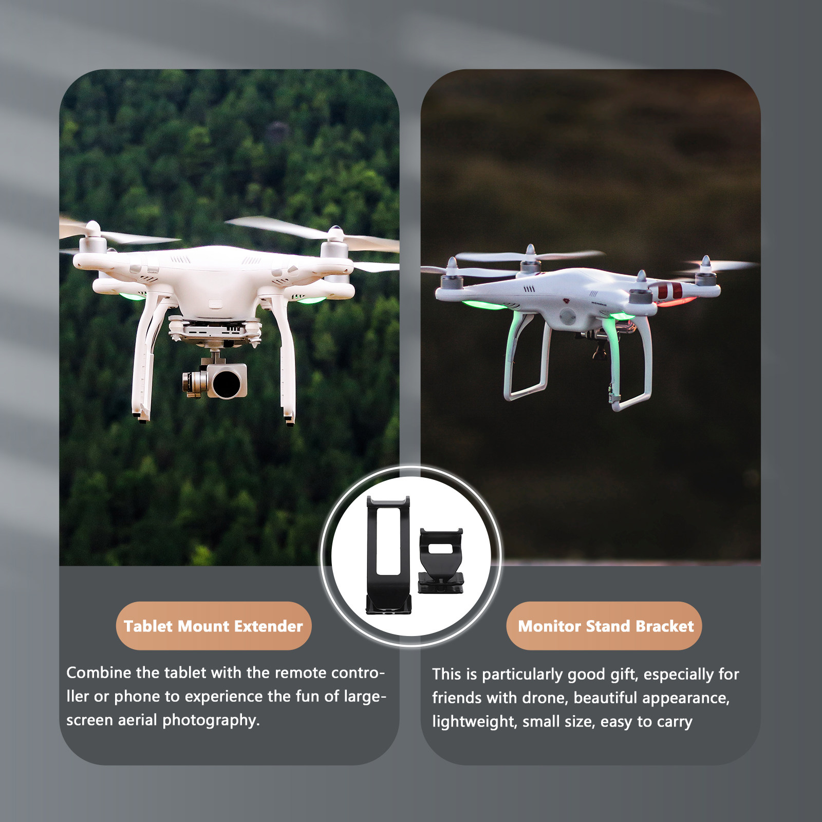 드론 태블릿 거치대 1세트, 리모컨 및 휴대폰 거치대, - Drone Tablet Mount 리뷰 및 가격
