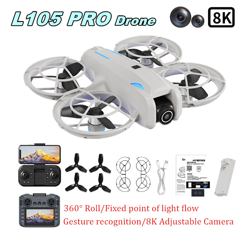 L105 PRO 드론 듀얼 8k 렌즈 완전 충돌 방지  - Drone Power Bank 리뷰 및 가격